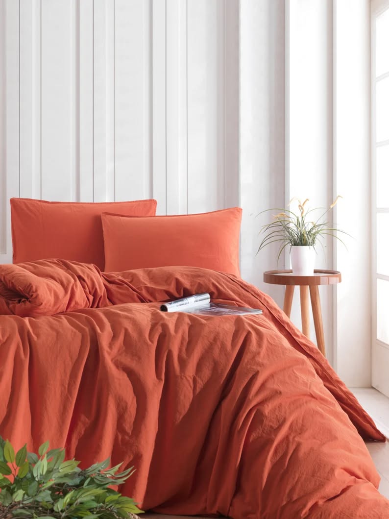 200TC Percale Duvet Cover Set