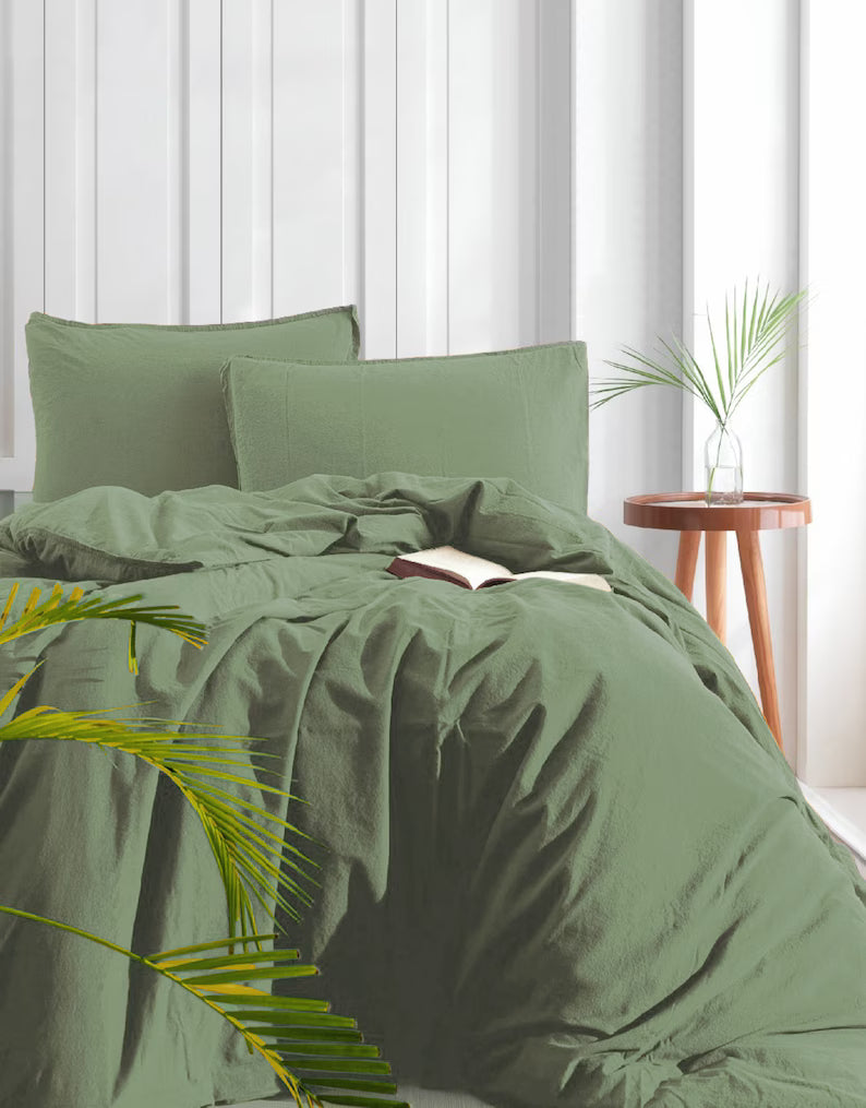 200TC Percale Duvet Cover Set