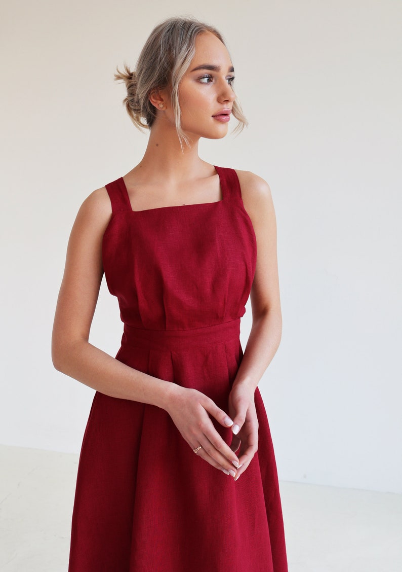 Shannon Linen Dress