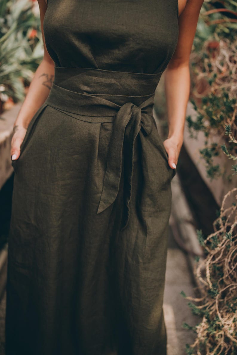 Hazel Linen Dress