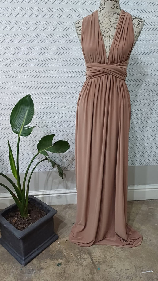 Emily Infinity Dress Cocoa