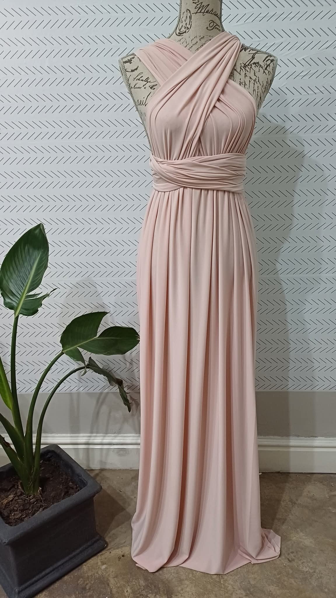 Emily Infinity Dress Blush