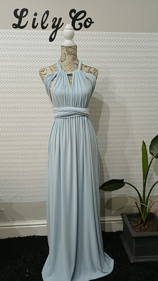 Emily Infinity Dress Light Blue