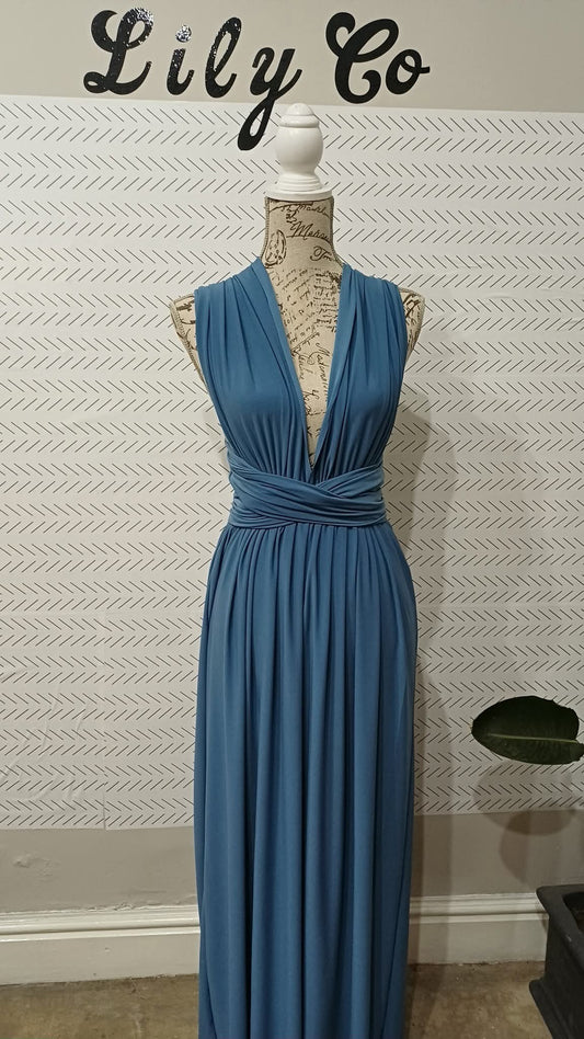 Emily Infinity Dress Blue