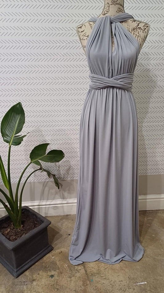 Emily Infinity Dress Grey