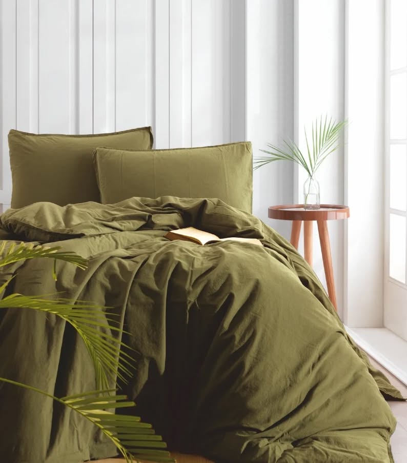 200TC Percale Duvet Cover Set