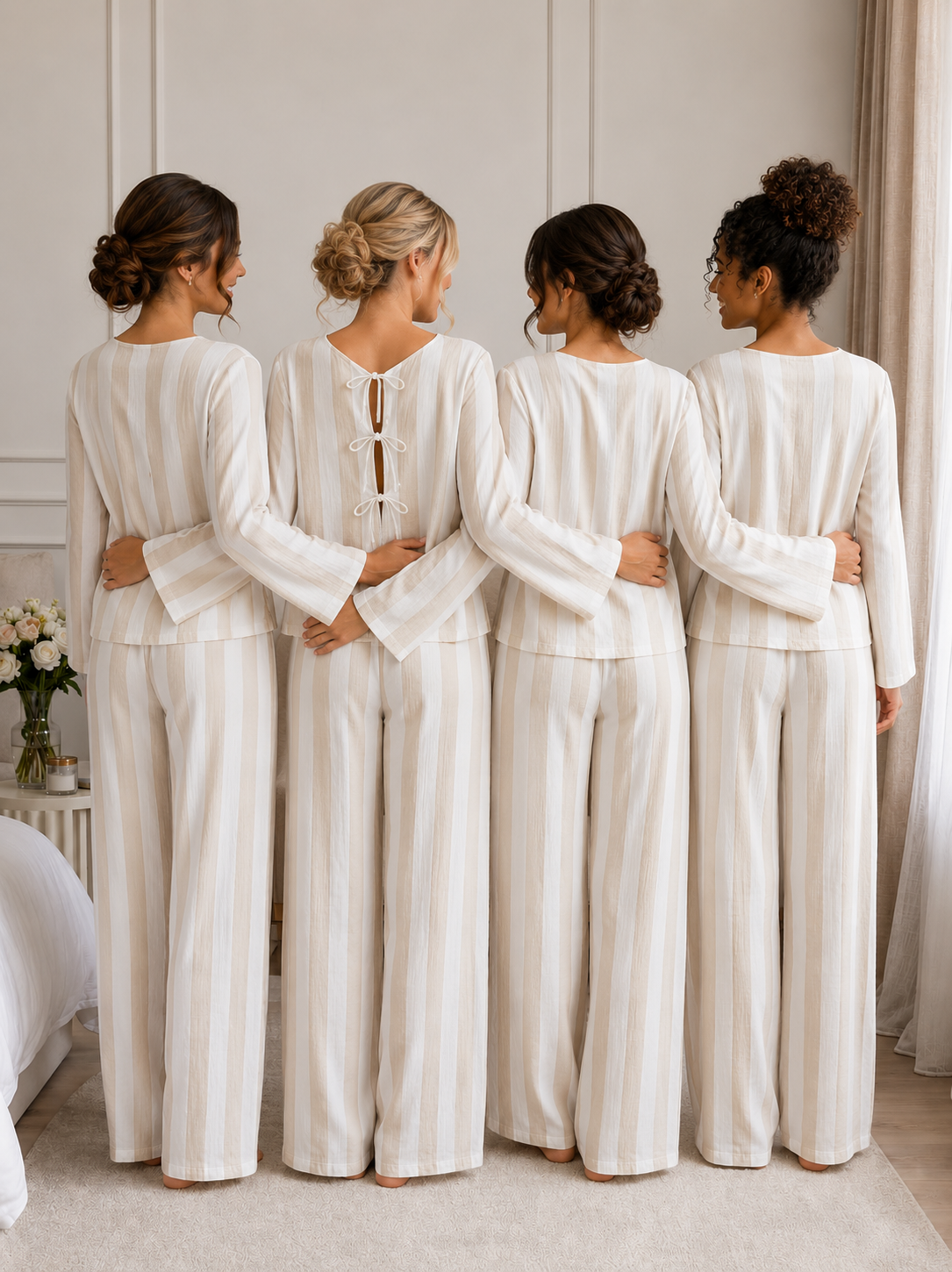Muslim Cotton Tie Pajamas