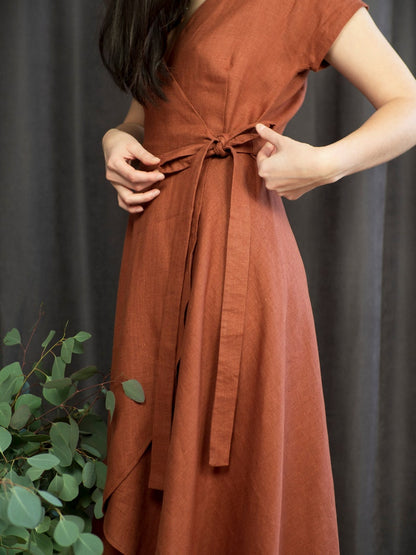 Emma Wrap Dress