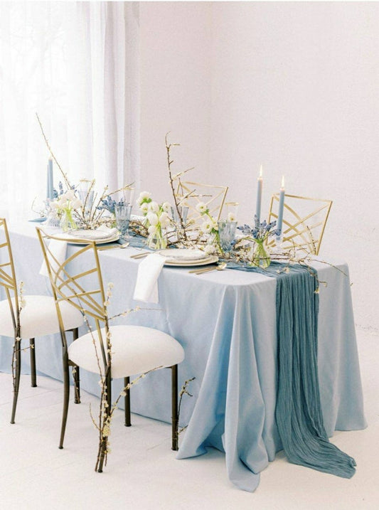 Cheesecloth Table Runners