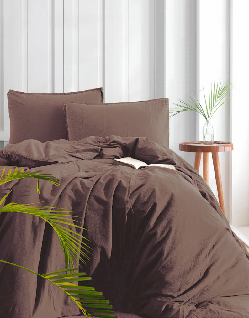 200TC Percale Duvet Cover Set