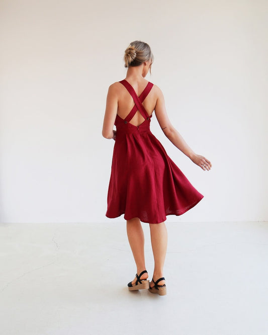 Shannon Linen Dress