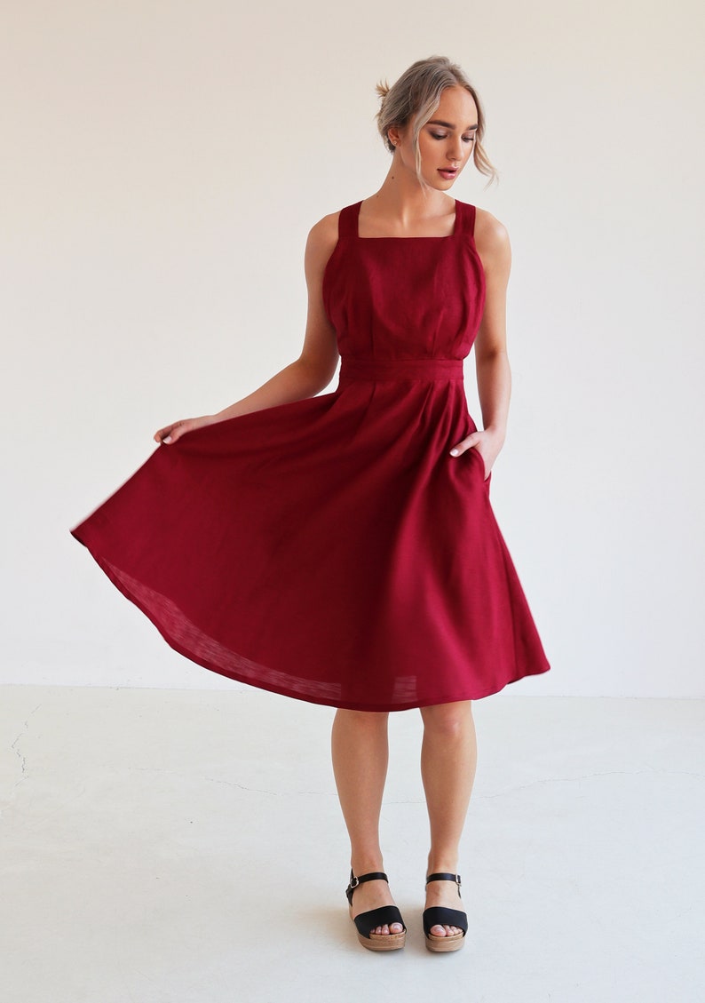 Shannon Linen Dress