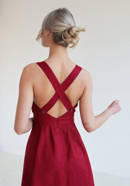 Shannon Linen Dress