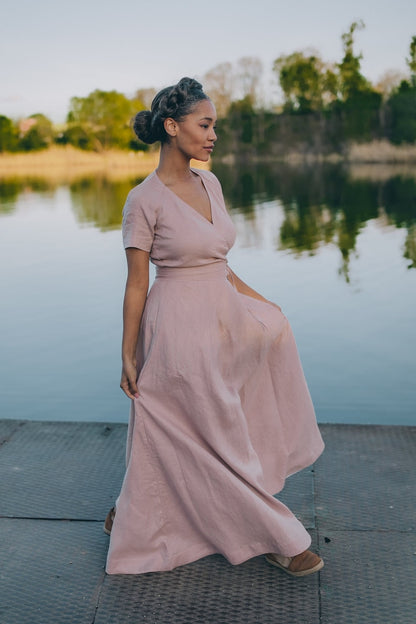 Gianna Linen Dress