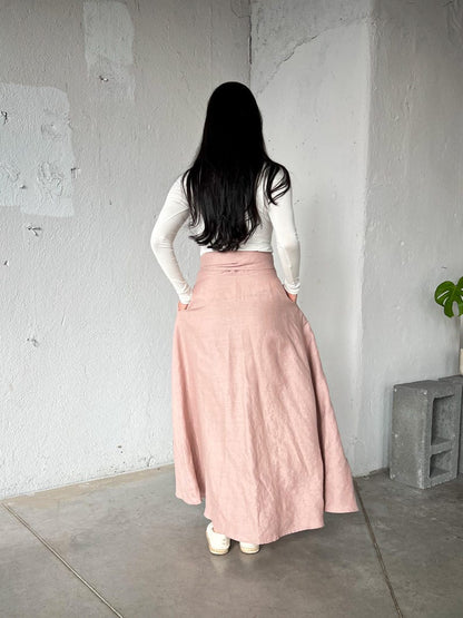 Harper Linen Skirt