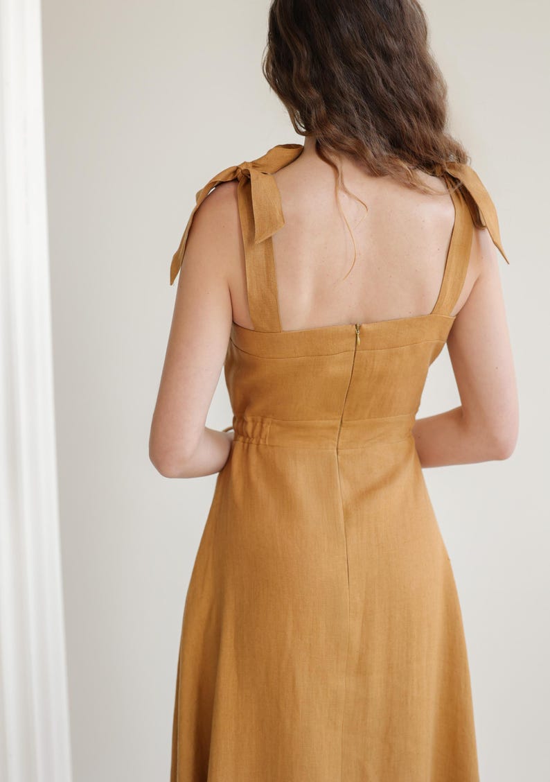 Lorne Linen Dress