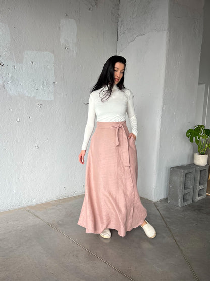Harper Linen Skirt