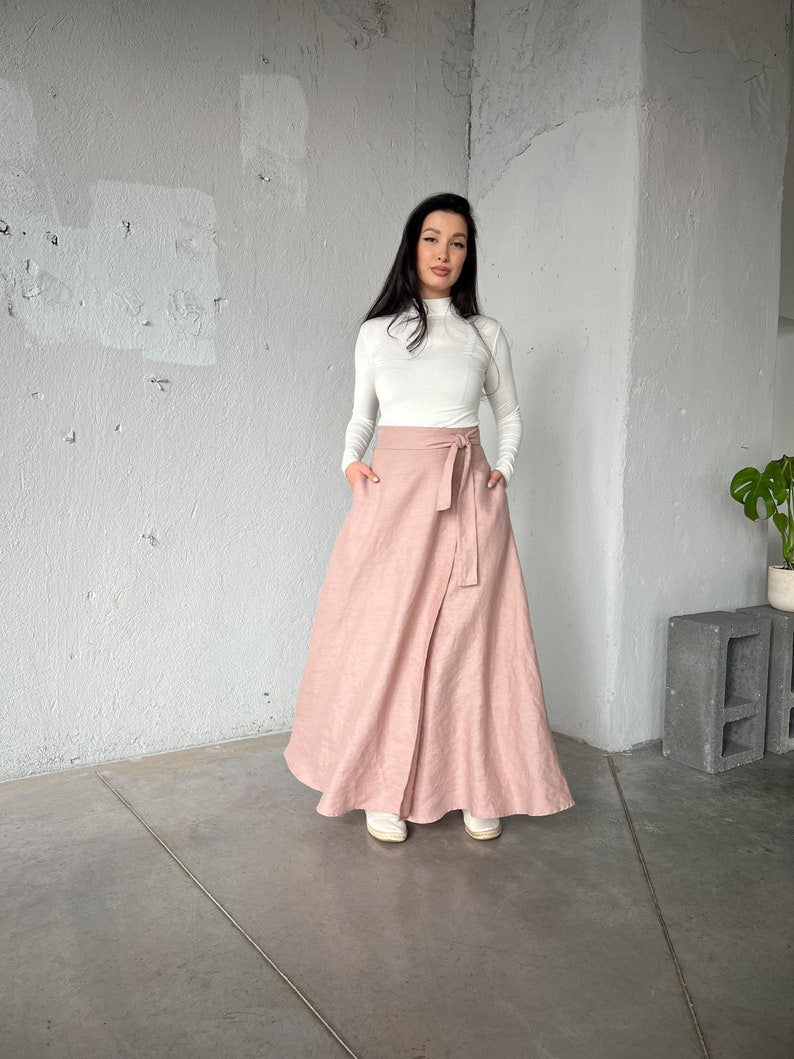 Harper Linen Skirt