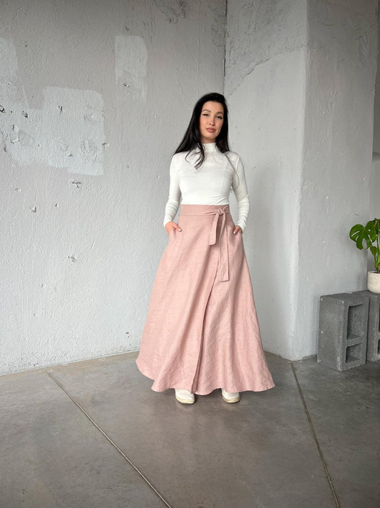 Harper Linen Skirt
