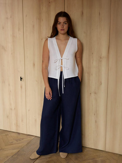 Camila Linen Trouser