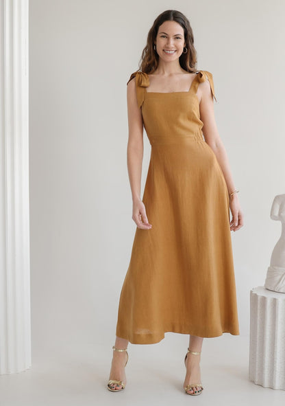 Lorne Linen Dress