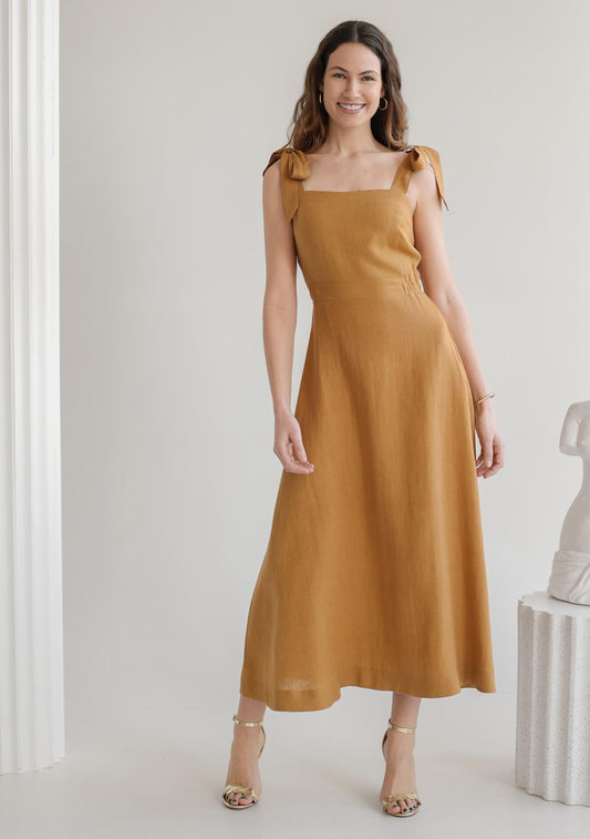 Lorne Linen Dress