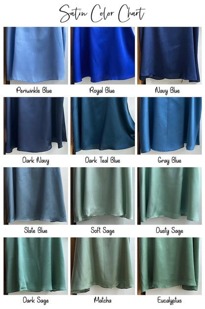 Long sleeve Satin Tie Knot Pajamas