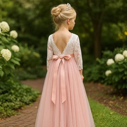 Lily Tulle/Lace Dress