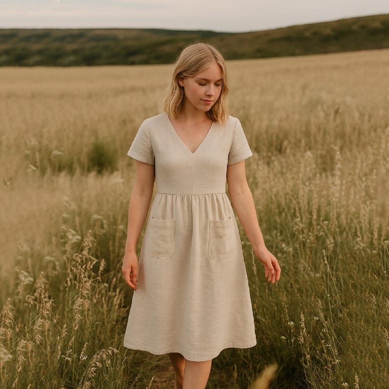 Ray Linen Dress