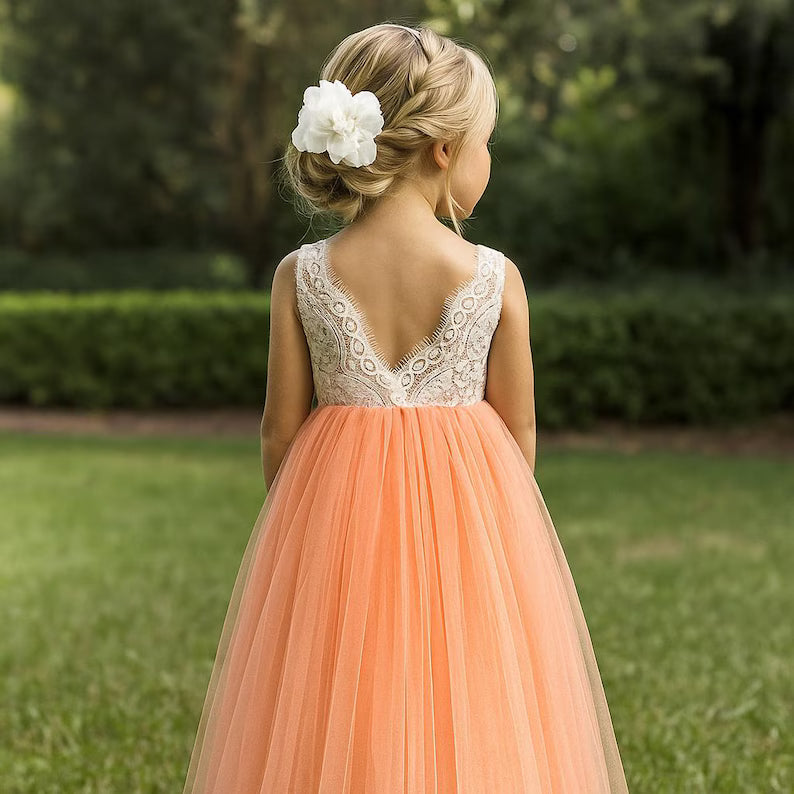 Lily Tulle/Lace Dress