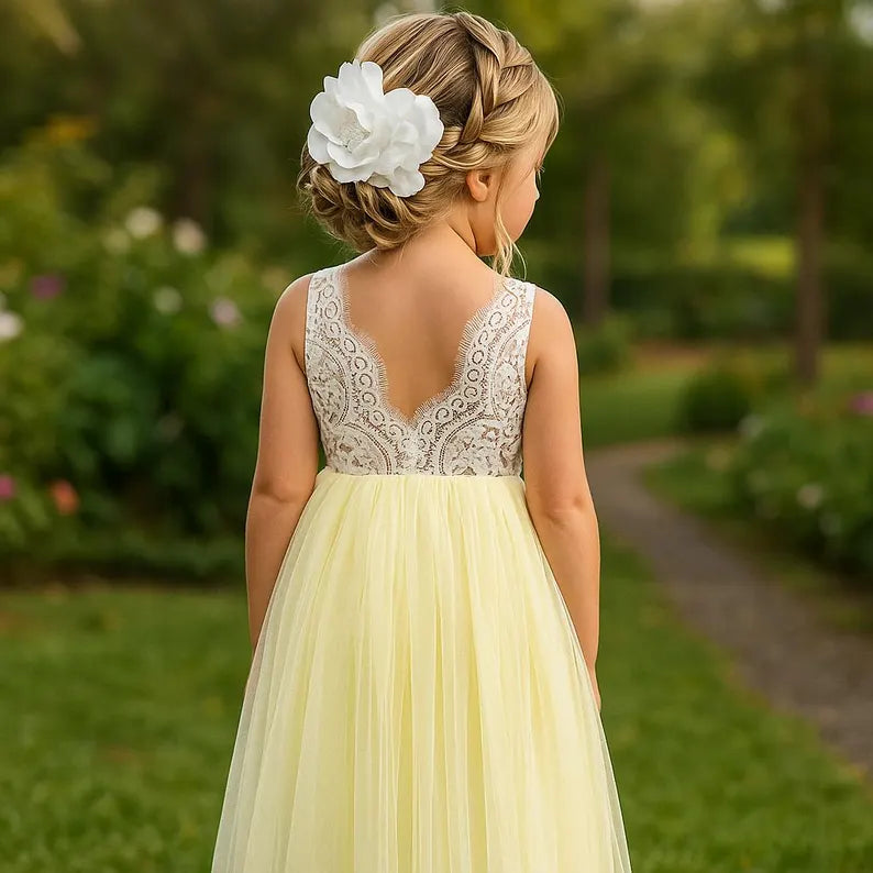 Lily Tulle/Lace Dress