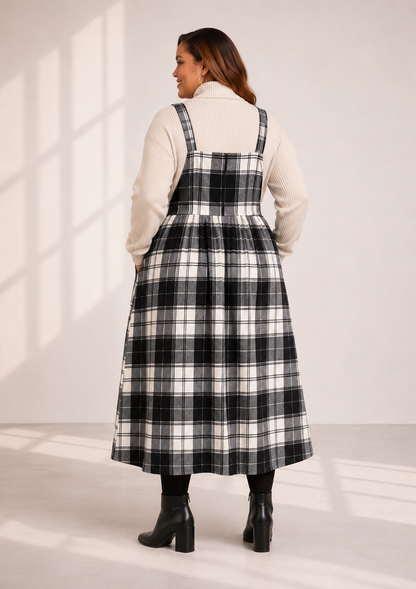 Checkered Pinafore
