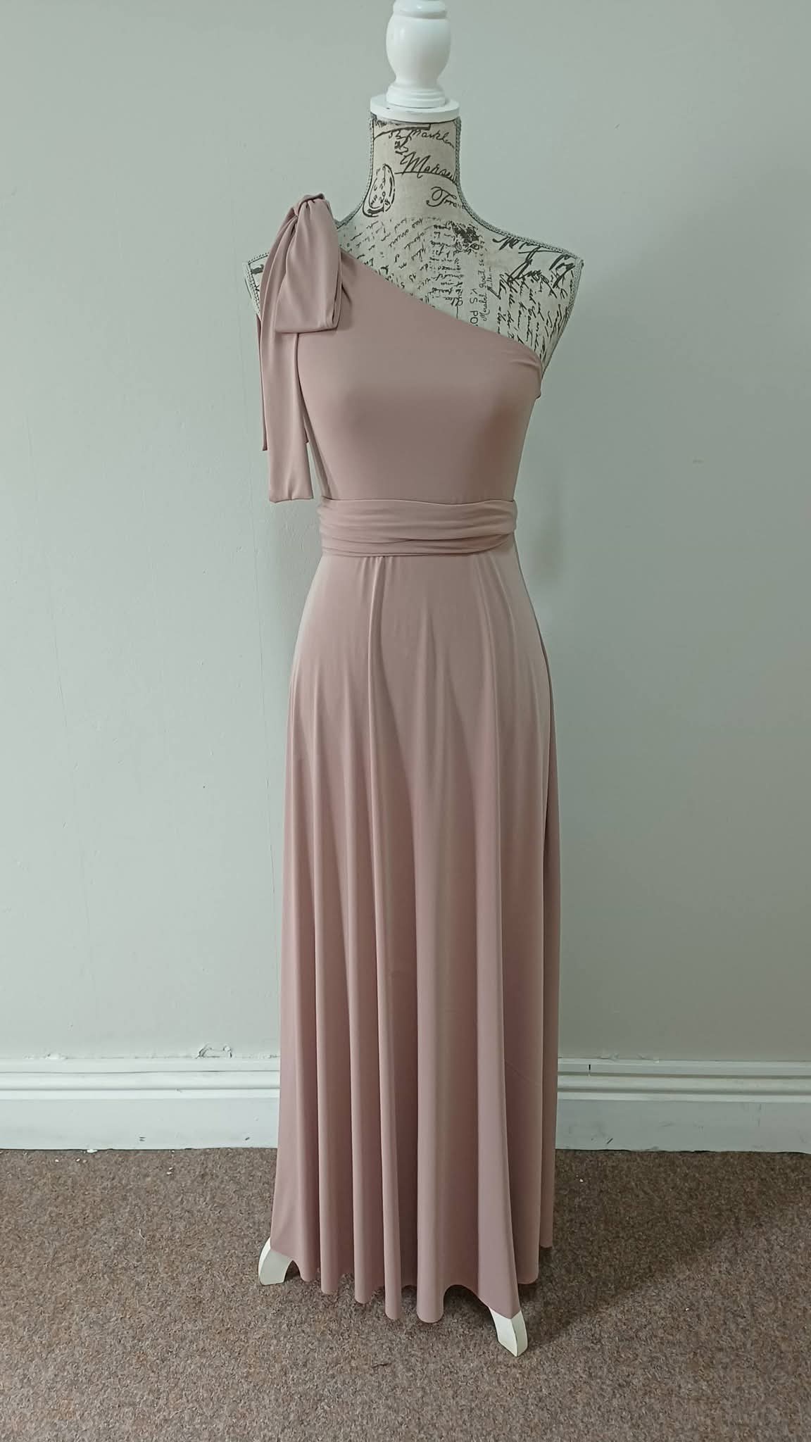 Tina Shoulder Bow Dress