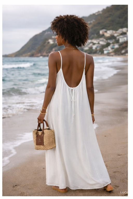 Aura Low Back Dress
