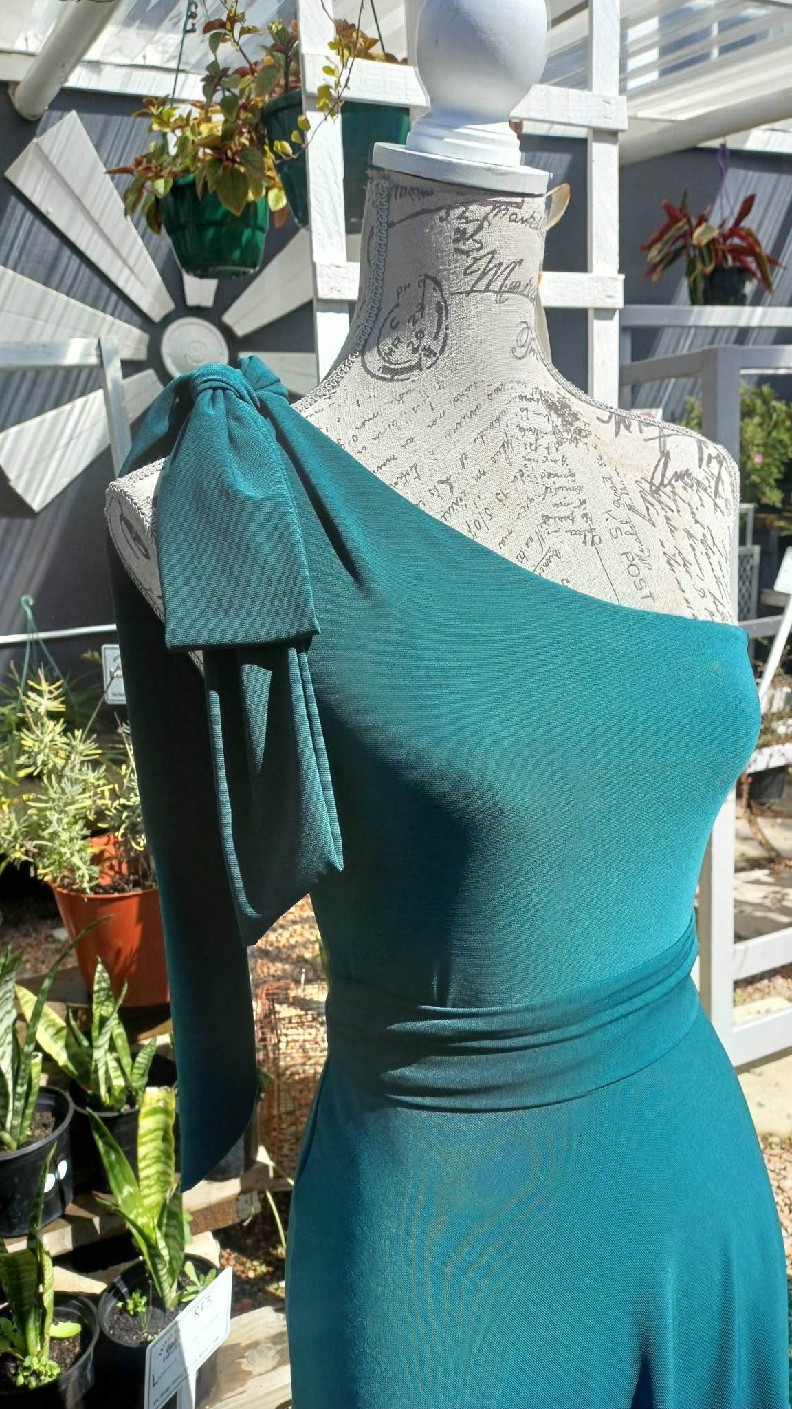 Tina Shoulder Bow Dress